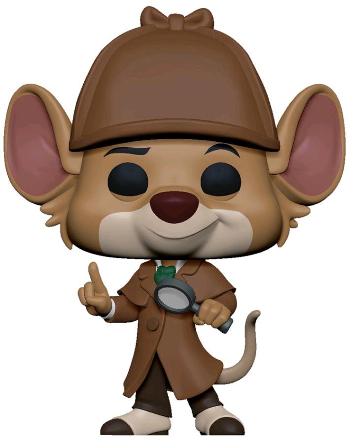 The Great Mouse Detective - Basil Pop! Vinyl - Ozzie Collectables