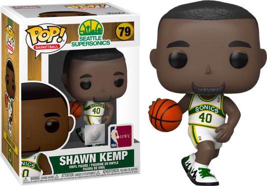 NBA Legends - Shawn Kemp (Sonics Home) Pop! Vinyl #79