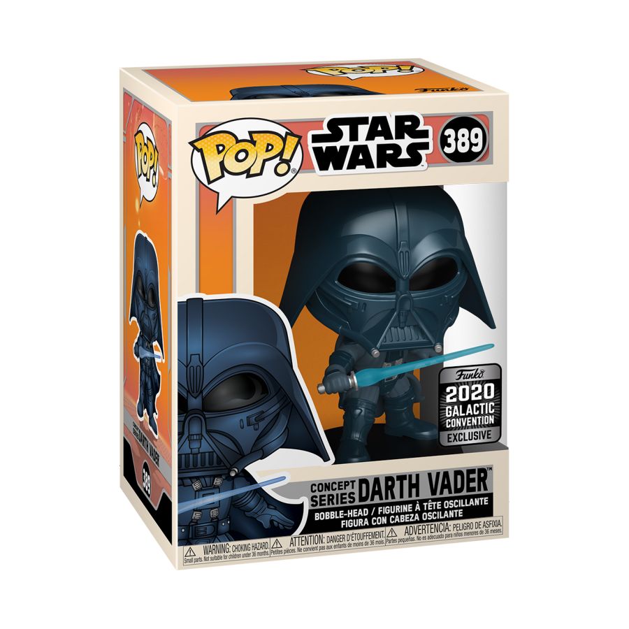 Star Wars - Concept Series Darth Vader McQuarrie 2020 Galactic Convention Pop! Vinyl #389