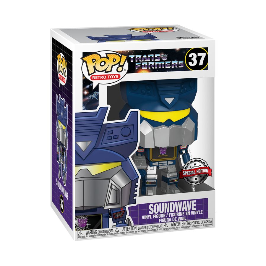 Transformers - Seige Soundwave US Exclusive Pop! Vinyl 