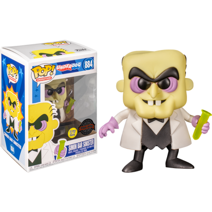 Underdog - Simon Bar Sinister Glow US Exclusive Pop! Vinyl Animation #884