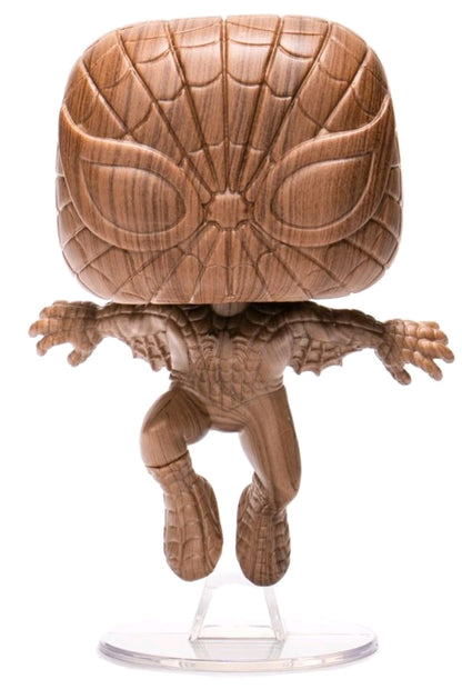 SpiderMan - SpiderMan Wood Deco US Exclusive Pop! Vinyl