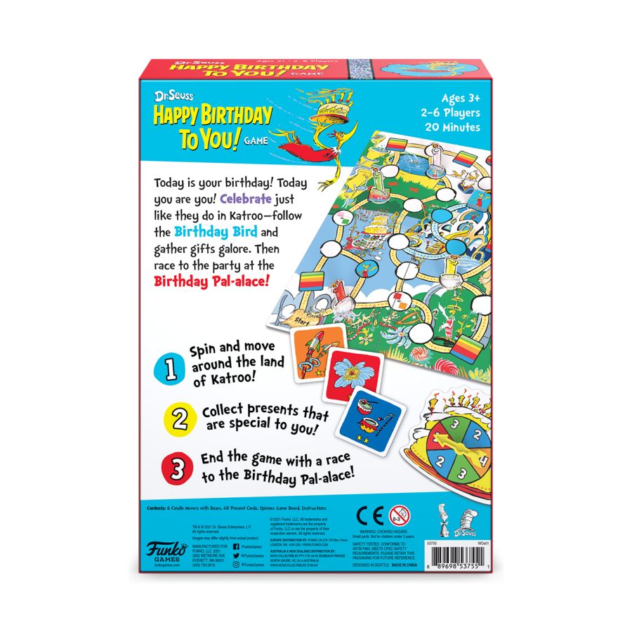 Dr Seuss - Happy Birthday to You Game