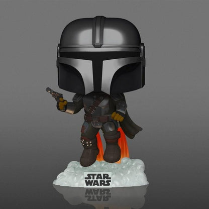 Star Wars: The Mandalorian - Flying Glow US Exclusive Pop! Vinyl