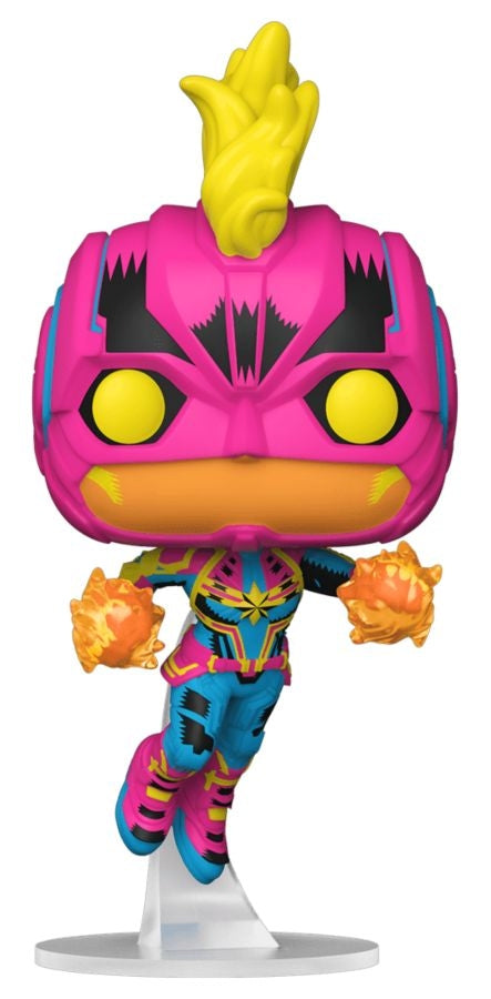 Captain Marvel - Captain Marvel Blacklight US Exclusive Pop! Vinyl 