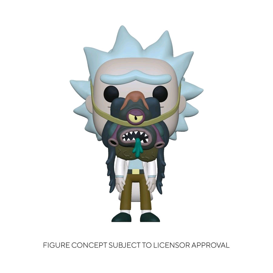 Rick and Morty - Rick with Glorzo Pop! Vinyl