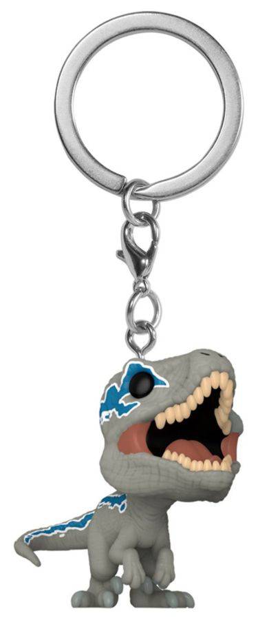 Jurassic World 3: Dominion - Velociraptor (Blue) Pocket Pop! Keychain