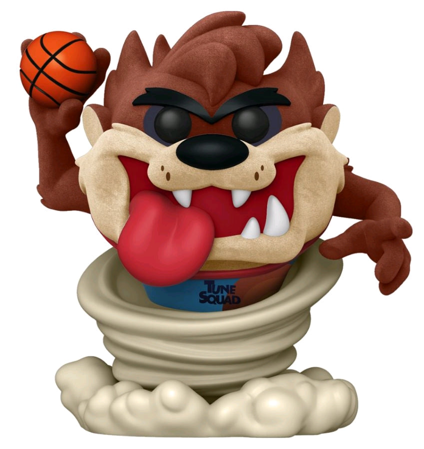 Space Jam 2: A New Legacy - Taz Flocked US Exclusive Pop! Vinyl 