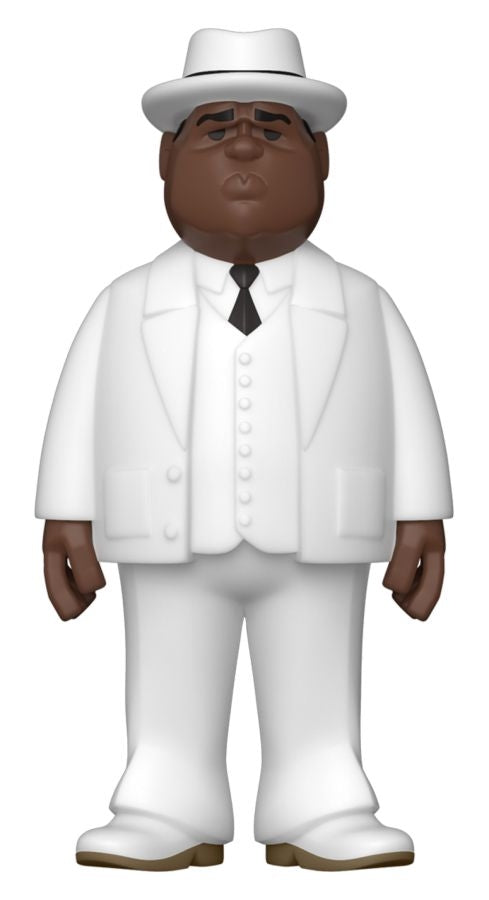 Notorious BIG - Biggie White Suit 5" Vinyl Gold