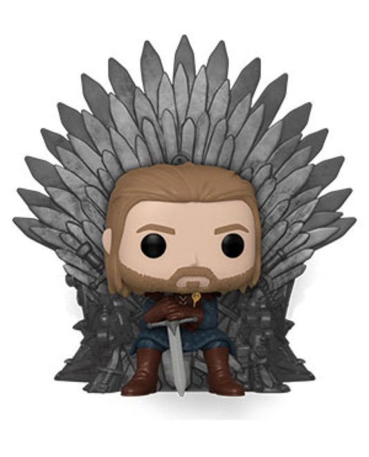 A Game of Thrones - Ned Stark on Throne Pop! Deluxe