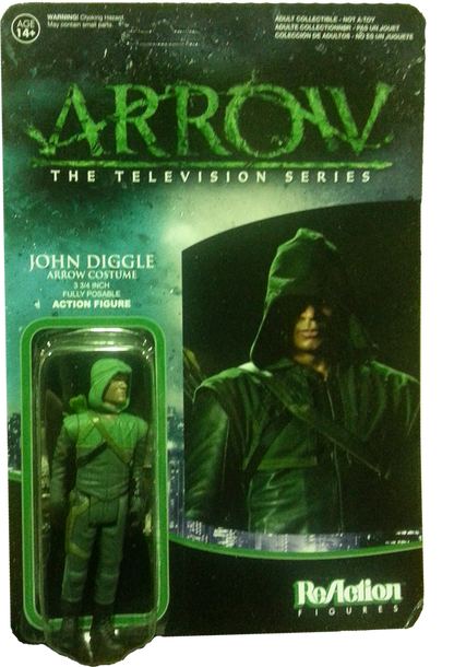 Arrow - John Diggle Arrow US Exclusive ReAction Figure - Ozzie Collectables