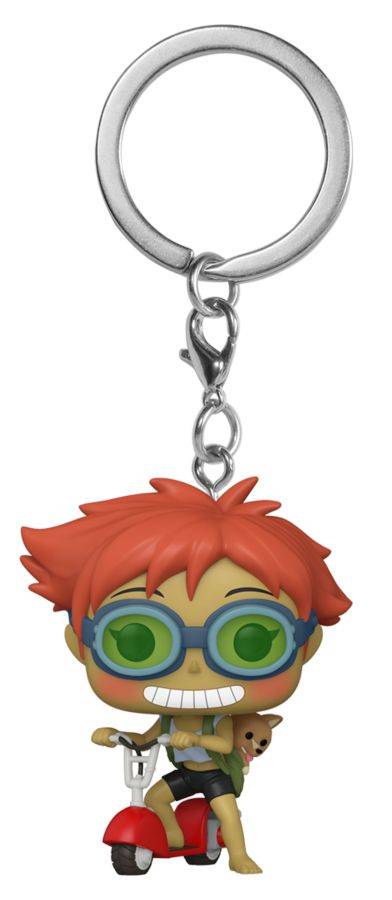 Cowboy Bebop - Ed & Ein Scooter Pocket Pop! Keychain