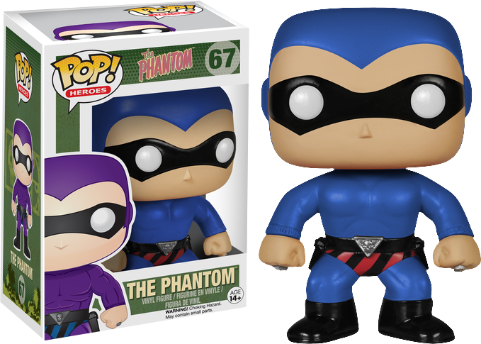 The Phantom - Ghost Who Walks Blue Version Pop! Vinyl - Ozzie Collectables