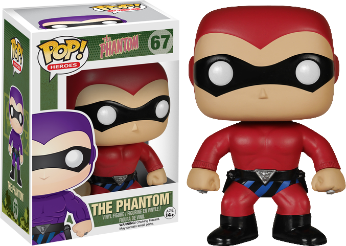 The Phantom - Ghost Who Walks Red Version Pop! Vinyl - Ozzie Collectables