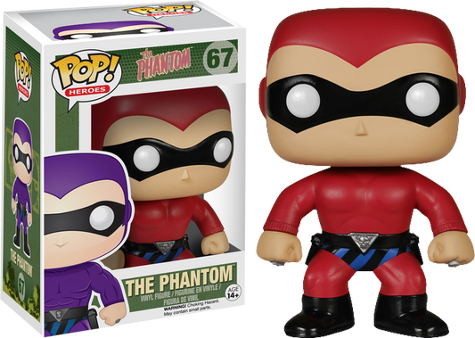 The Phantom - Ghost Who Walks Red Version Pop! Vinyl - Ozzie Collectables