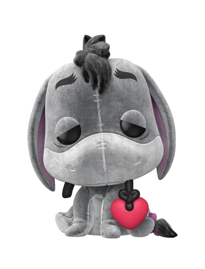 Winnie the Pooh - Eeyore with Heart Flocked US Exclusive Pop! Vinyl