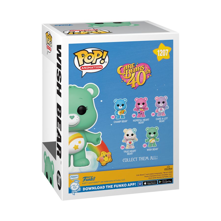 Care Bears 40th Anniversary - Wish Bear Pop! Vinyl