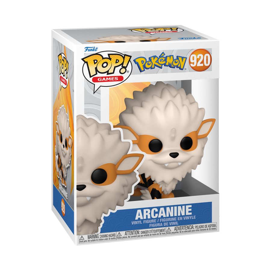 Pokemon - Arcanine Pop! Vinyl