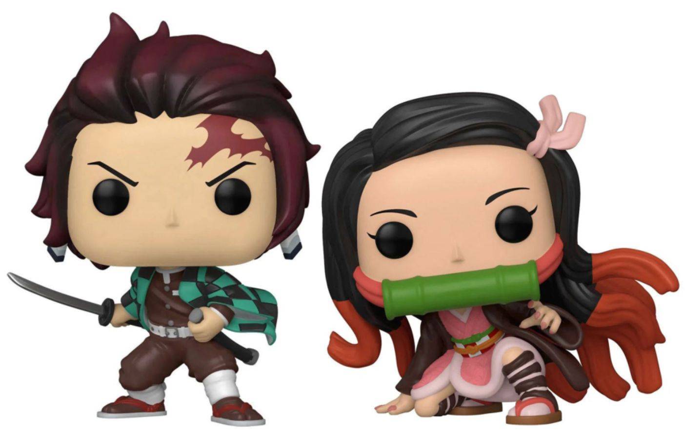 Demon Slayer - Tanjiro & Nezuko US Exclusive Pop! 2-Pack | FUN62710 ...