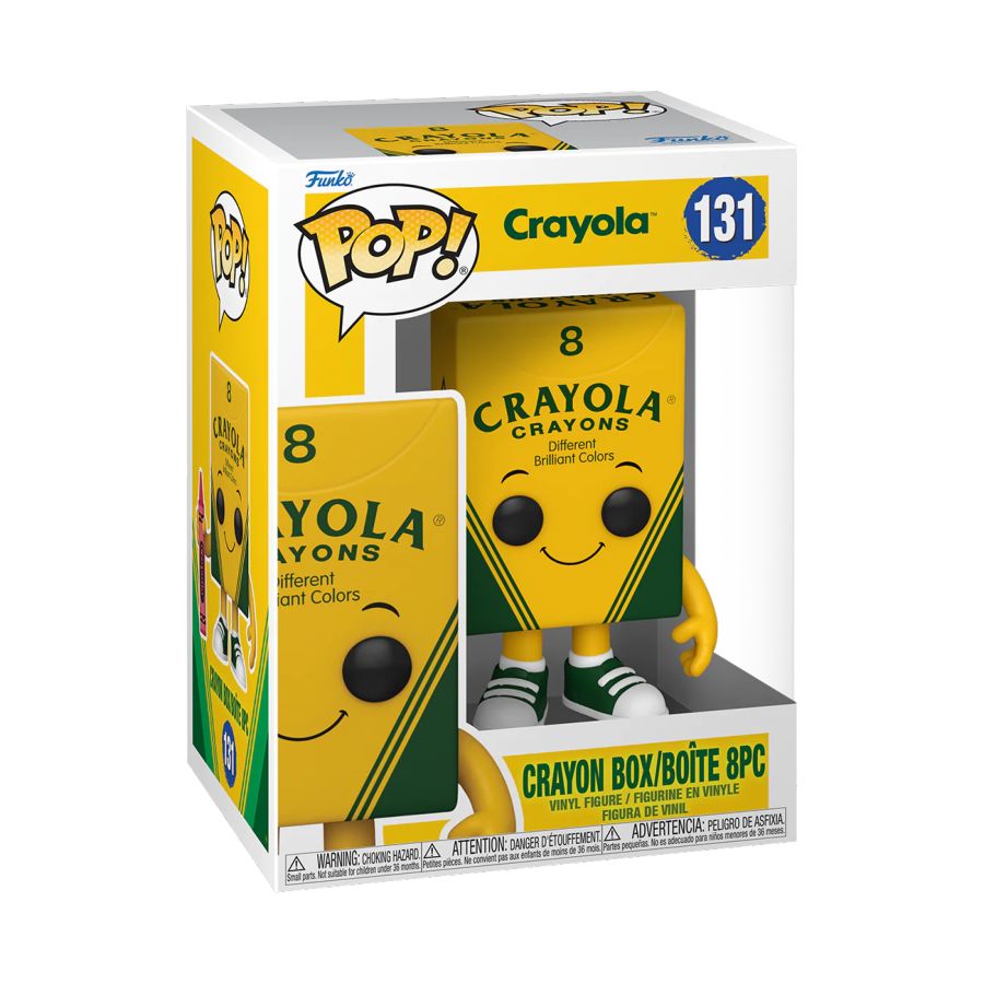 Crayola - Crayon Box 8pc Pop! Vinyl