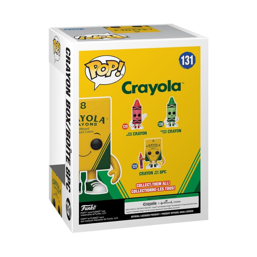 Crayola - Crayon Box 8pc Pop! Vinyl