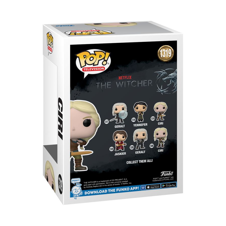 The Witcher (TV) - Ciri with sword Pop! Vinyl