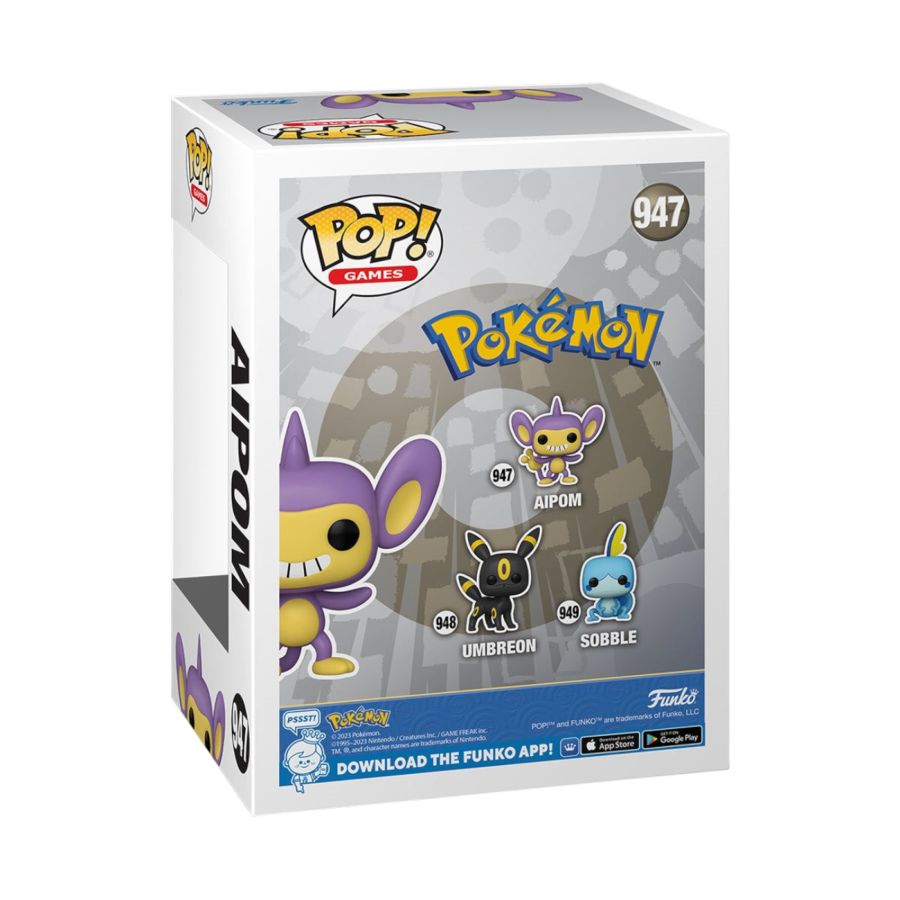 Pokemon - Aipom Pop! Vinyl