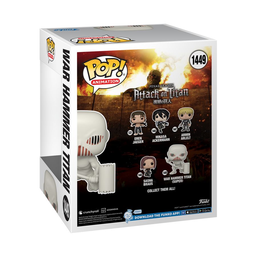 Attack on Titan - War Hammer Titan 6" Pop! Vinyl