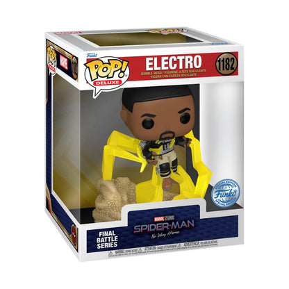 Spider-Man: No Way Home - Electro Build-A-Scene US Exclusive Pop! Deluxe