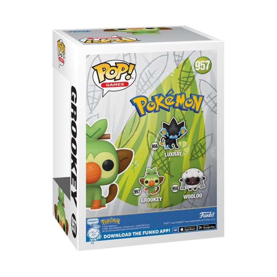 Pokemon - Grookey Pop! Vinyl