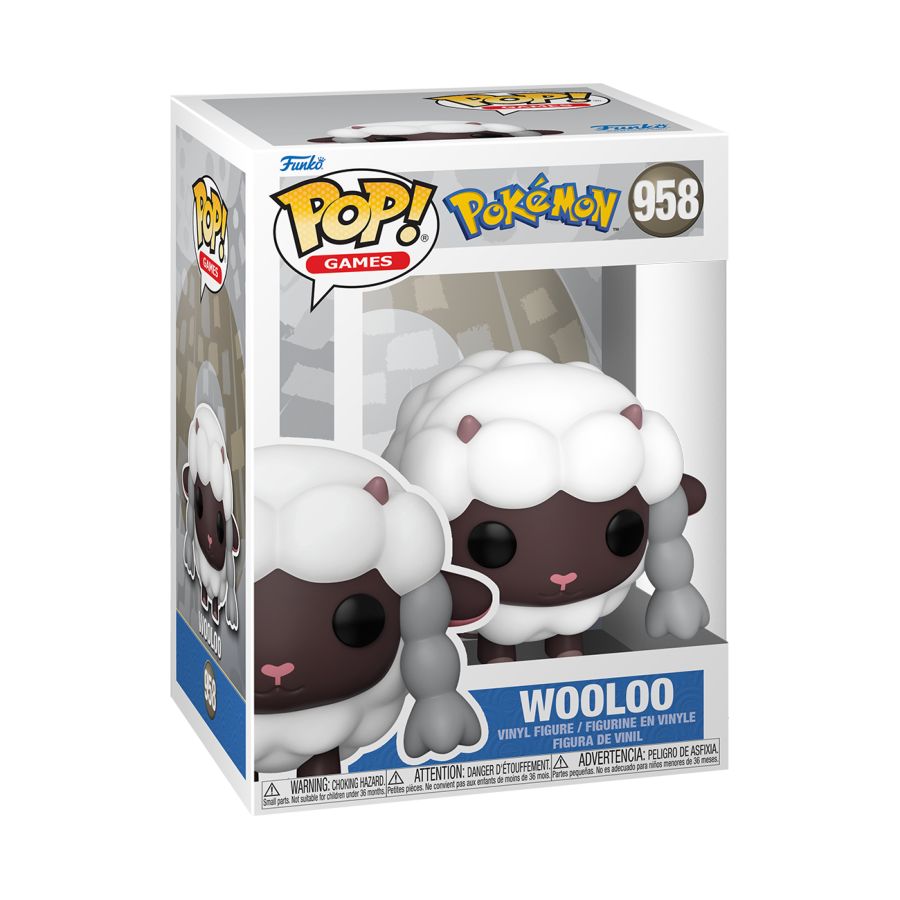 Pokemon - Wooloo Pop! Vinyl