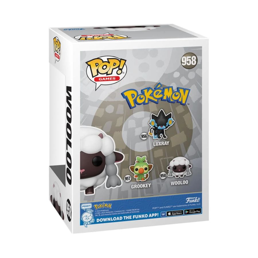 Pokemon - Wooloo Pop! Vinyl