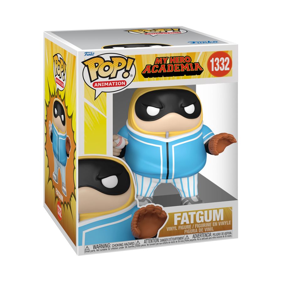 My Hero Academia - Fatgum (Baseball) 6" Pop! Vinyl