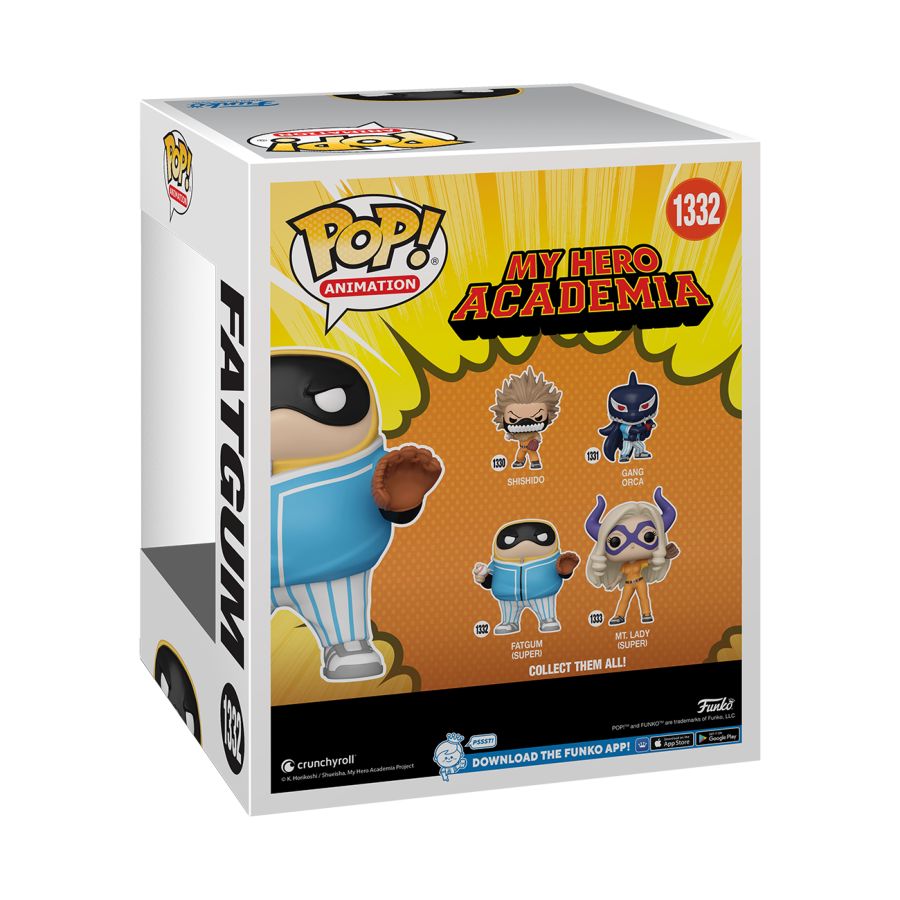 My Hero Academia - Fatgum (Baseball) 6" Pop! Vinyl