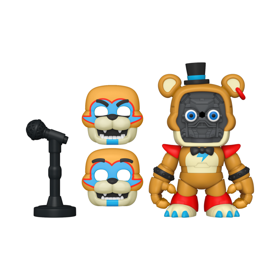 Five Nights at Freddy's: Security Breach - Glamrock Freddy Snap Figure