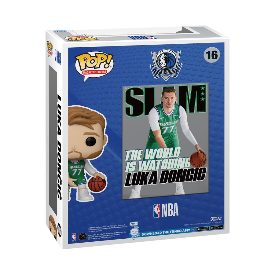 NBA: Slam - Luka Doncic Pop! Cover