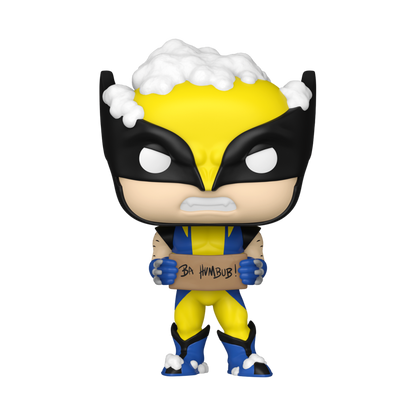 Marvel Comics - Wolverine with Sign Holiday Pop! Vinyl