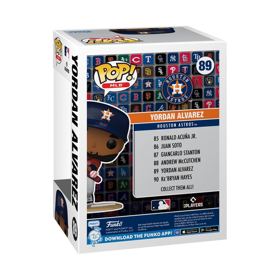 MLB: Astros - Yordan Alvarez Pop! Vinyl