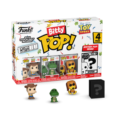 Toy Story - Woody Bitty Pop! 4-Pack