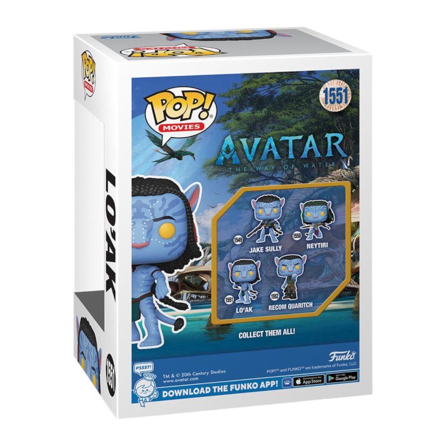 Avatar: The Way Of Water - Lo'ak Pop! Vinyl