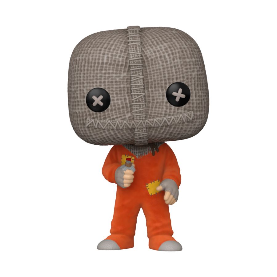 Trick R Treat - Sam with razor US Exclusive Flocked Pop! Vinyl