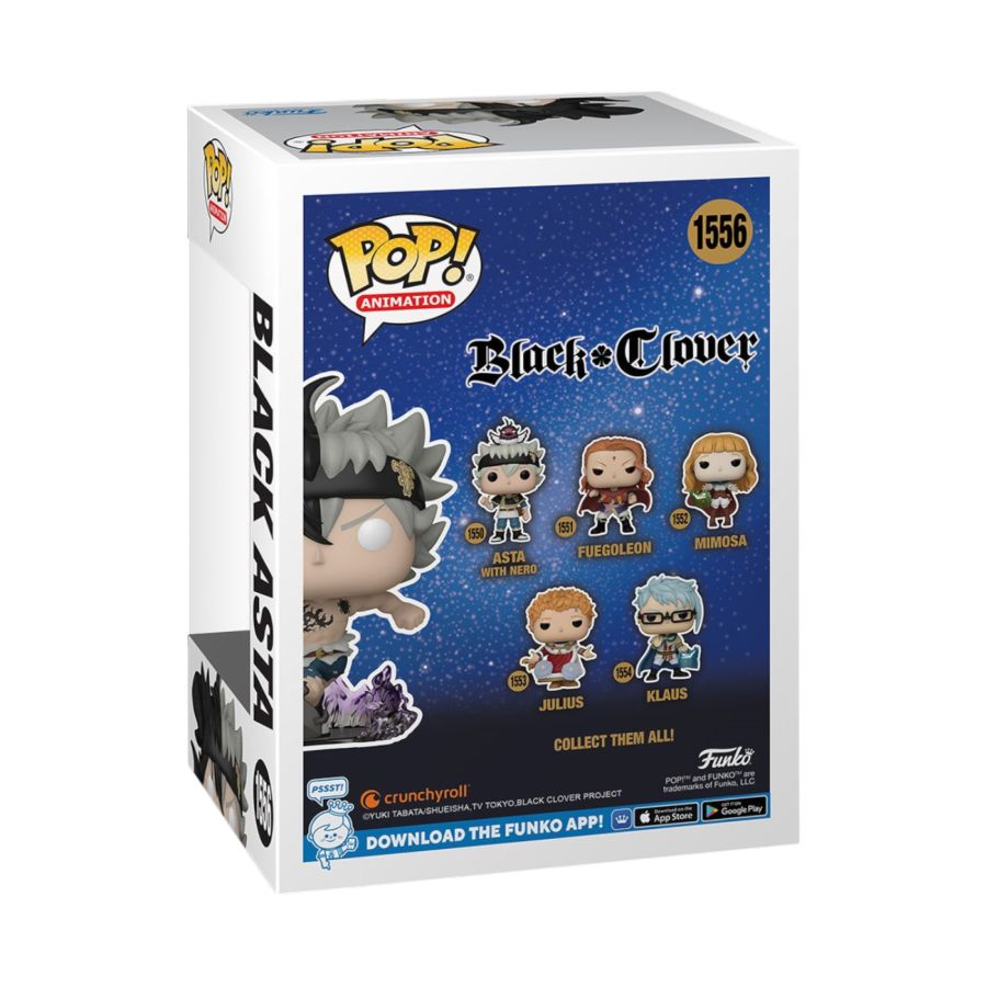 Black Clover - Demon Asta US Exclusive Glow Pop! Vinyl