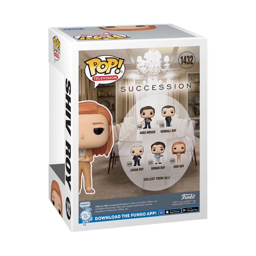 Succession - Shiv Roy Pop! Vinyl