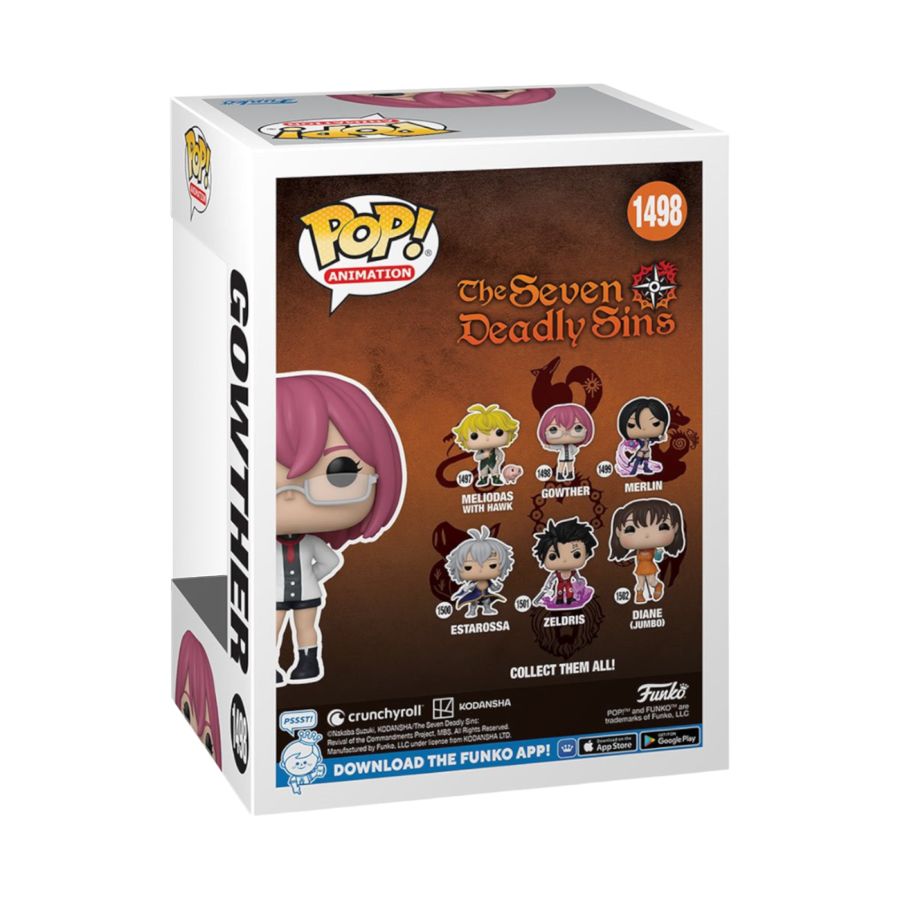 Seven Deadly Sins - Gowther US Exclusive Diamond Glitter Pop! Vinyl