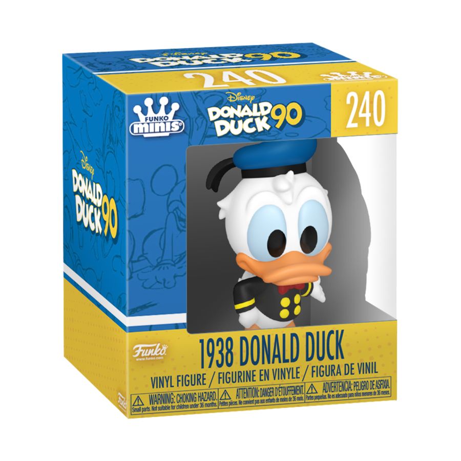 Disney - Donald Duck 90th US Exclusive Mini Vinyl Figure (Display of 12)