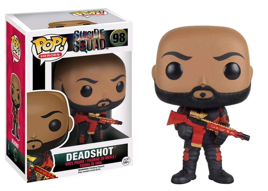 Suicide Squad - Deadshot Unmasked Pop! Vinyl - Ozzie Collectables