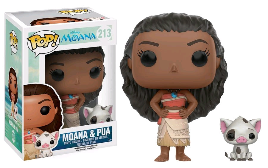 Moana - Moana & Pua Pop! Vinyl - Ozzie Collectables