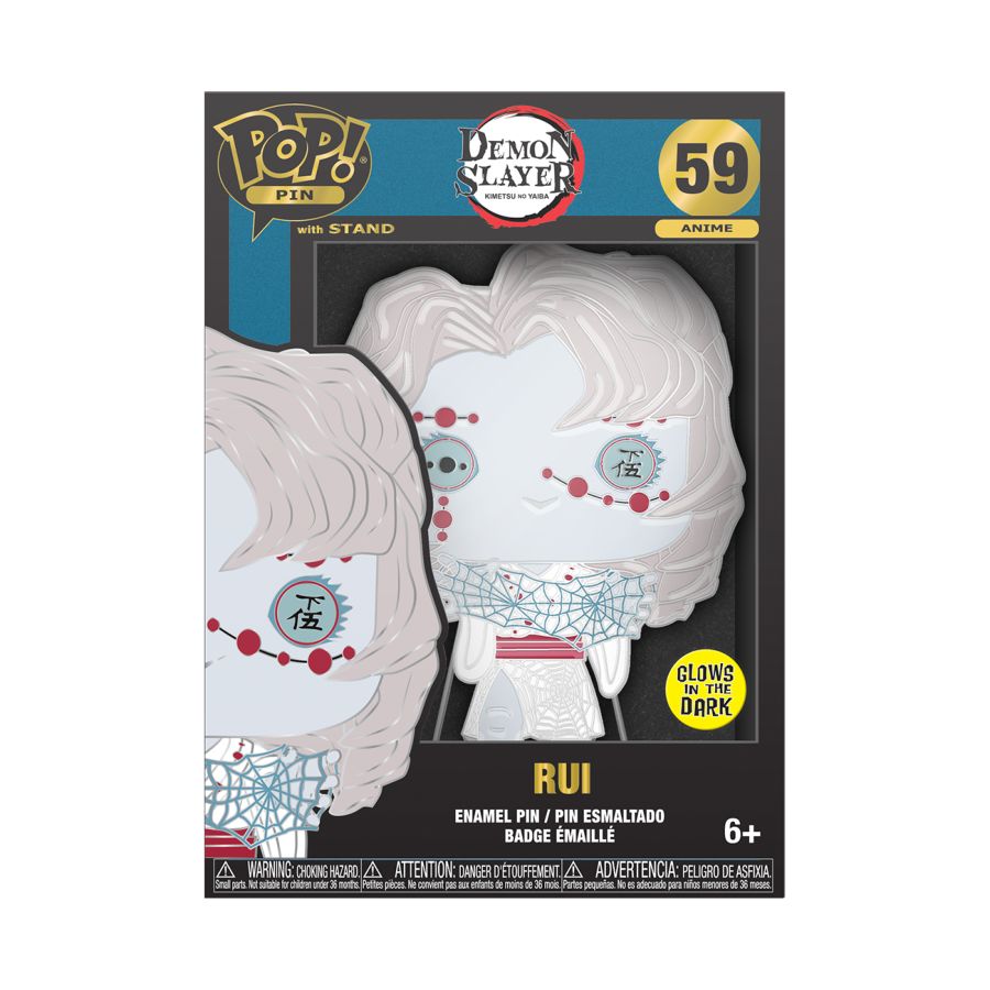 Demon Slayer - Rui Enamel Pop! Pin