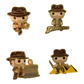 Indiana Jones: Raiders of the Lost Ark - Indy Set Enamel Pin 4 Pack