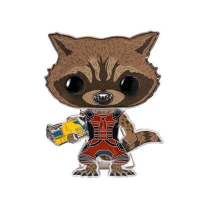 Marvel Comics - Rocket Raccoon 4" Vinyl Enamel Pin